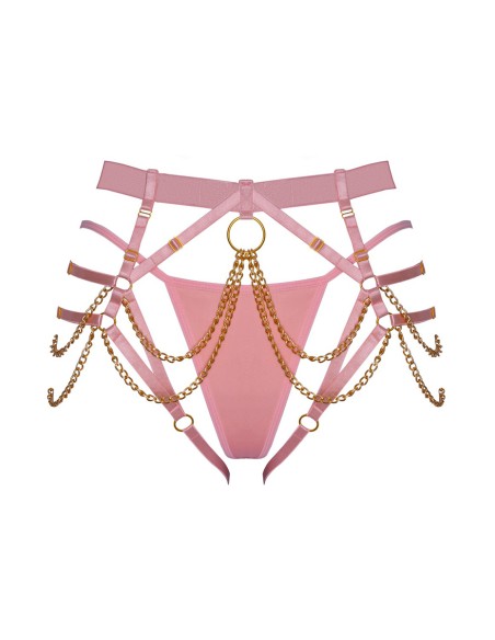 String harnais rose - Bad Kitty